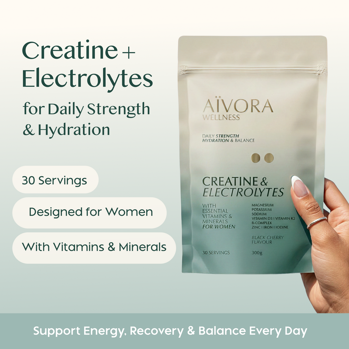 Aïvora Creatine & Electrolytes